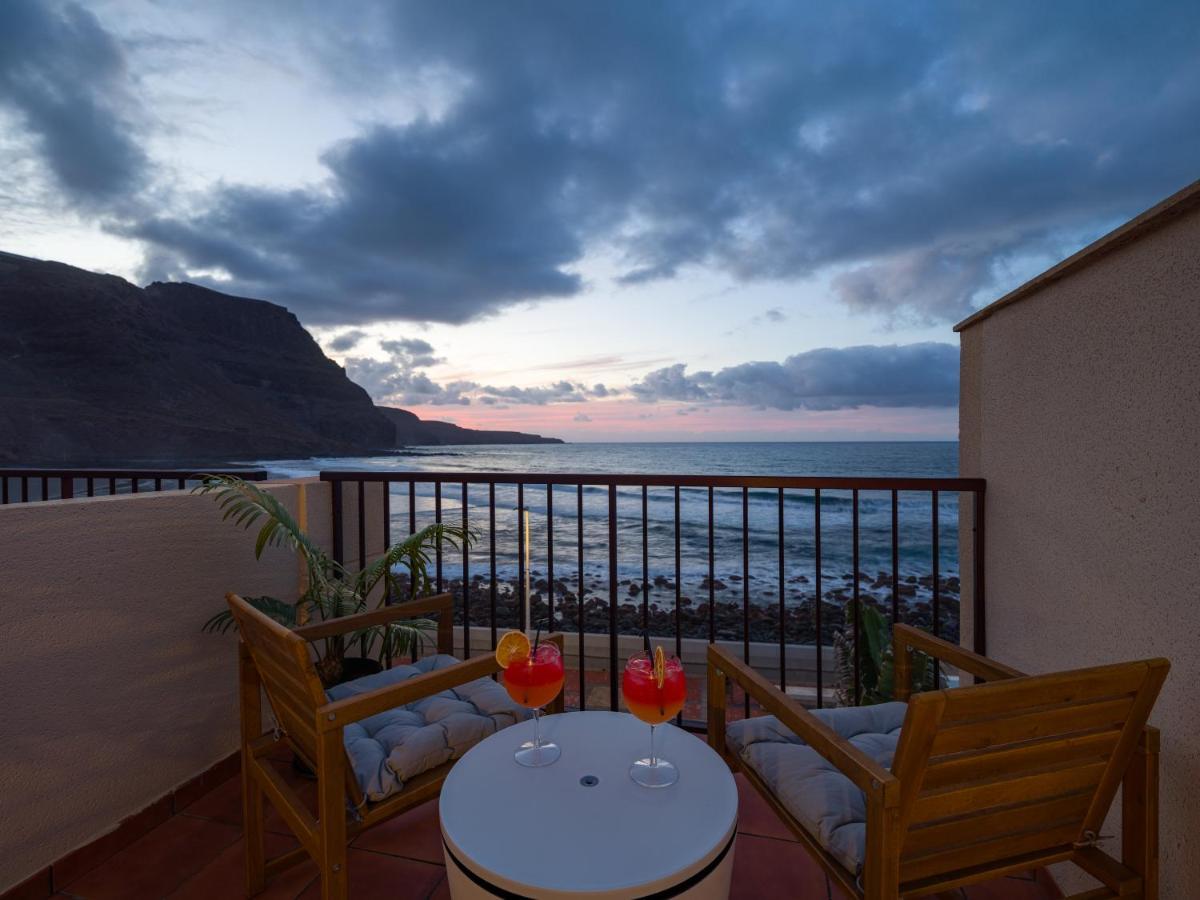 Giraud II - Secluded Beachfront Duplex Santa María de Guía de Gran Canaria Exterior foto