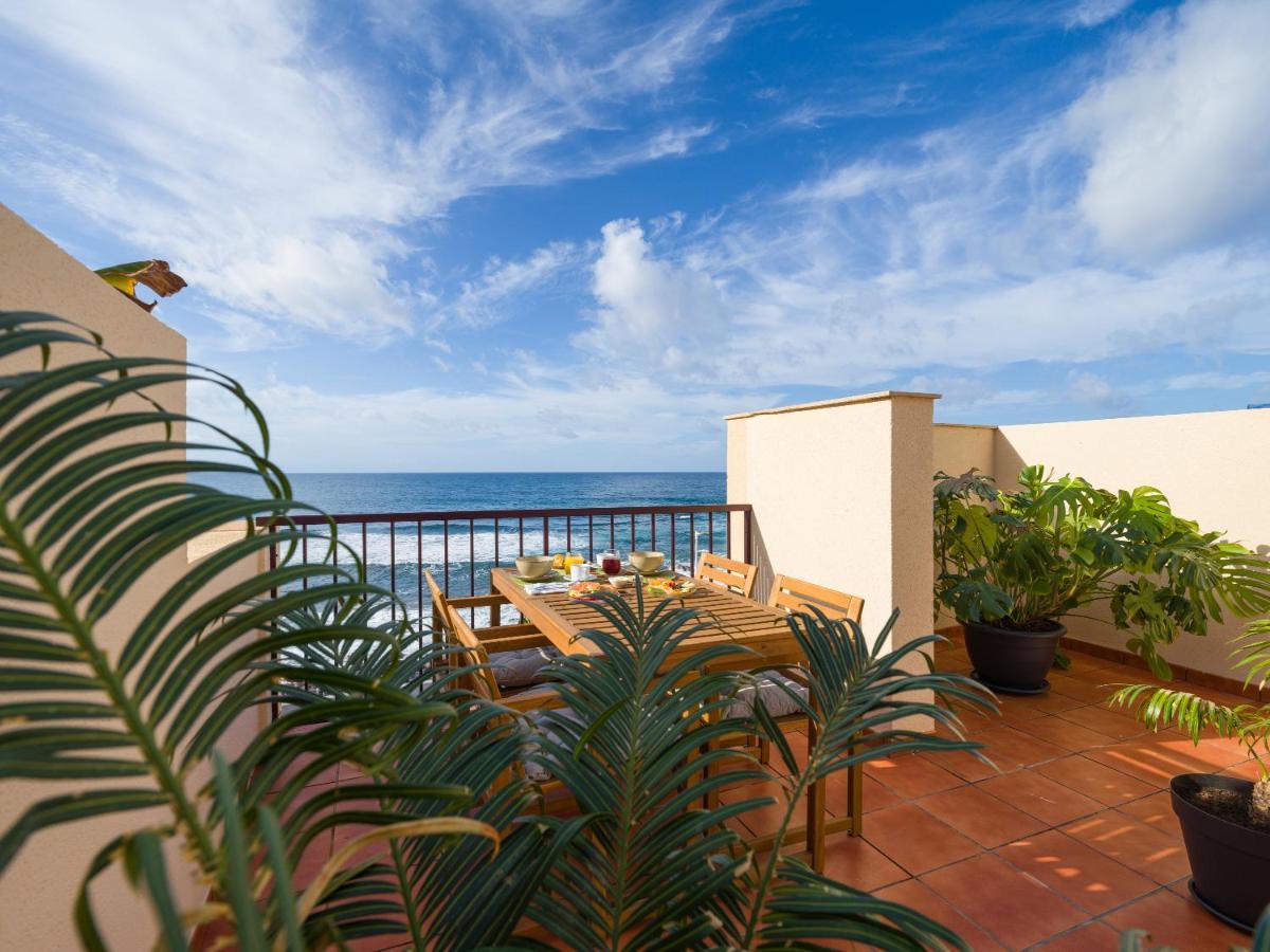 Giraud II - Secluded Beachfront Duplex Santa María de Guía de Gran Canaria Exterior foto