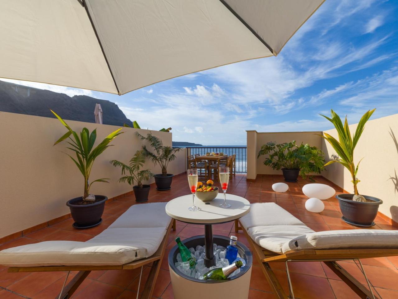Giraud II - Secluded Beachfront Duplex Santa María de Guía de Gran Canaria Exterior foto